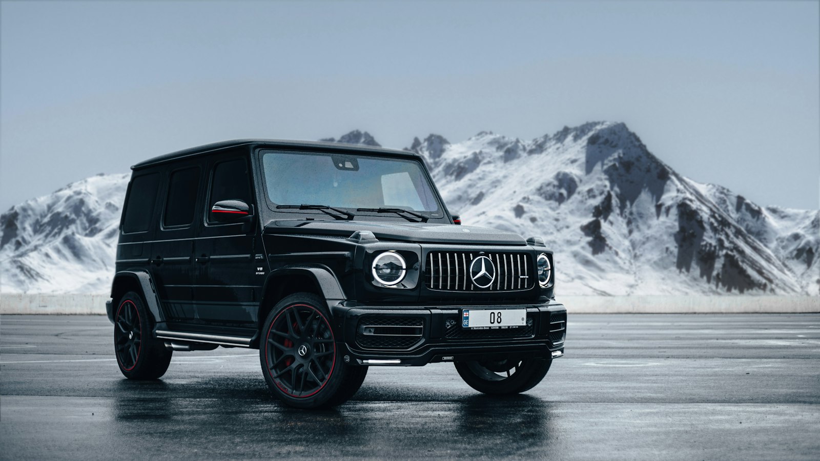 Mercedes-AMG G 63 en la nieve